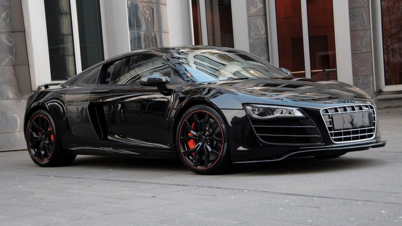 Ауди r8 v10 черная