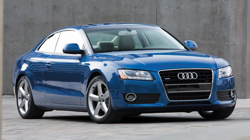 Audi a5 White s line