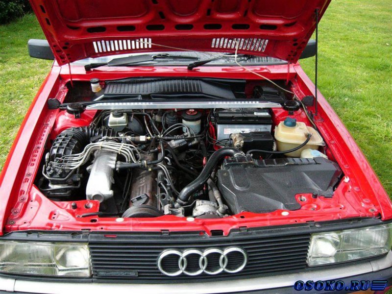 Audi 80 b2 подкапотка