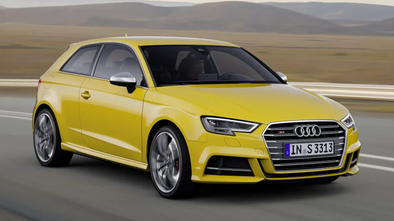 Audi a3 Yellow