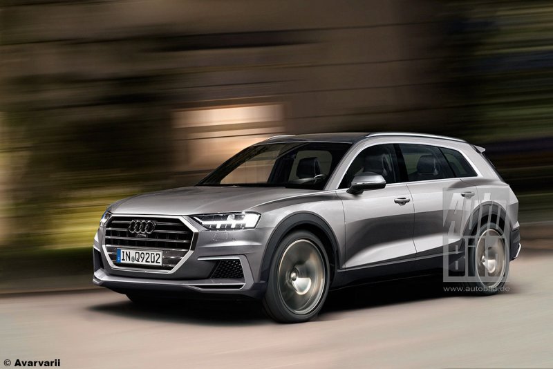 Новый Audi q9 2022