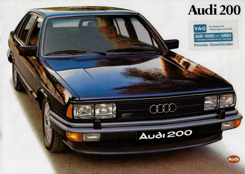 Ауди 200 1979