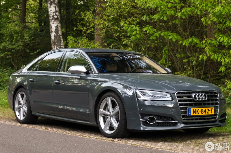 Ауди s8 d4 белая