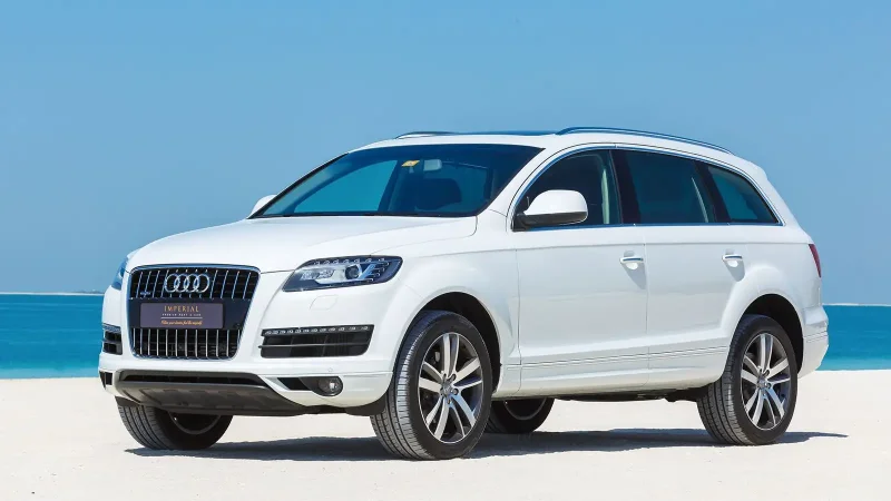 Ауди q7 белая