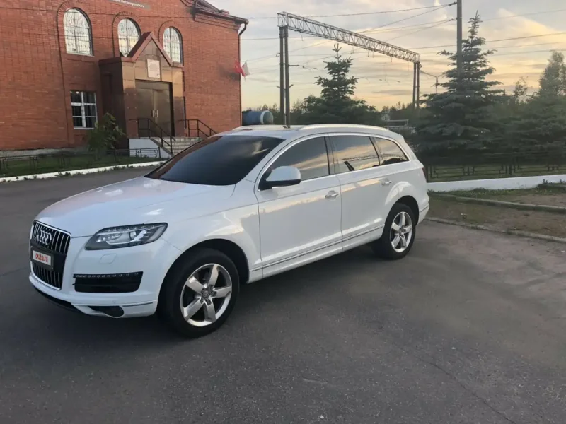Audi q7 2012 белая