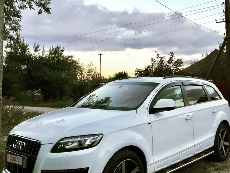 Audi q7 2017 белая