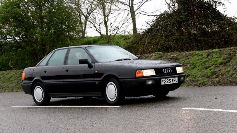 Ауди 80 b3 черная