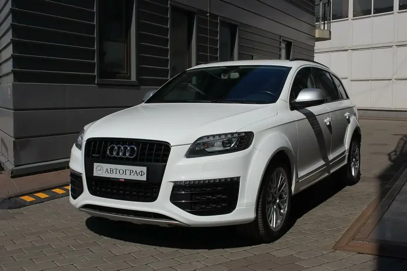 2010 Audi q7 белая