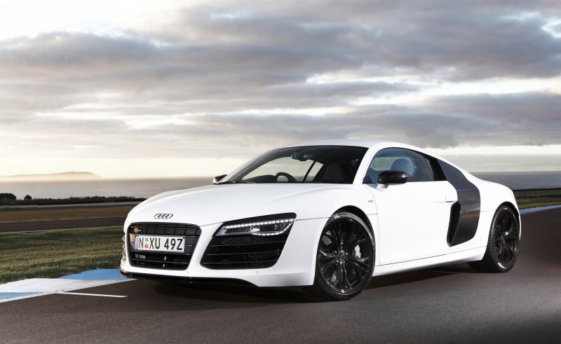Ауди r8 белая