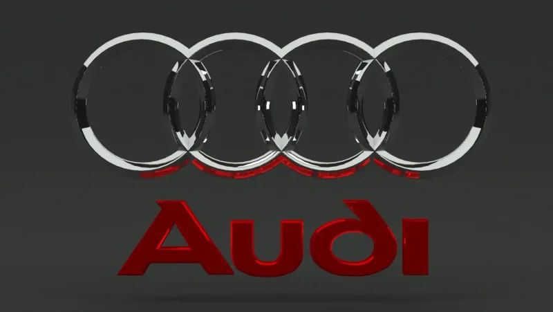Audi надпись