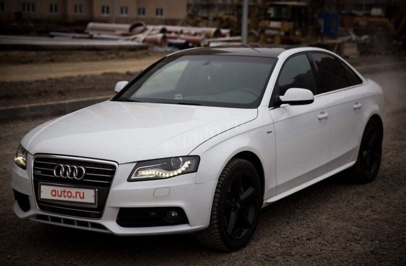 Audi a4 b8 белая