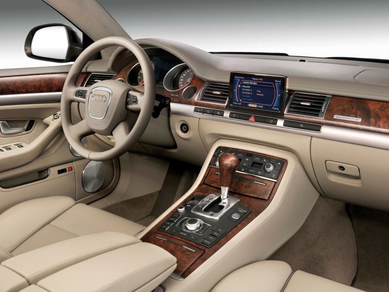 Audi a8 d3 салон