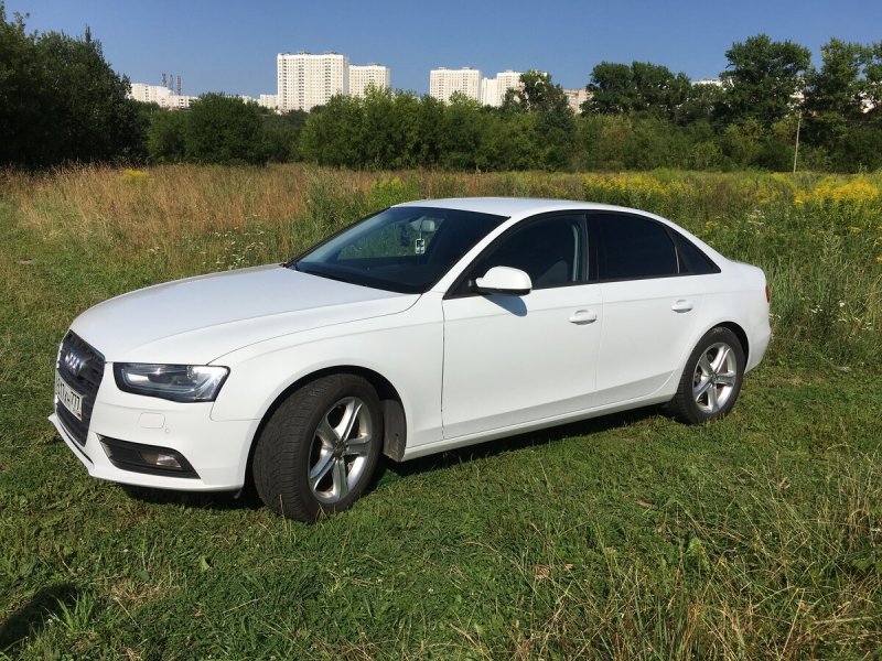 Audi a4 2014 белая