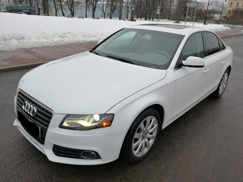 Audi a4 2010 белый