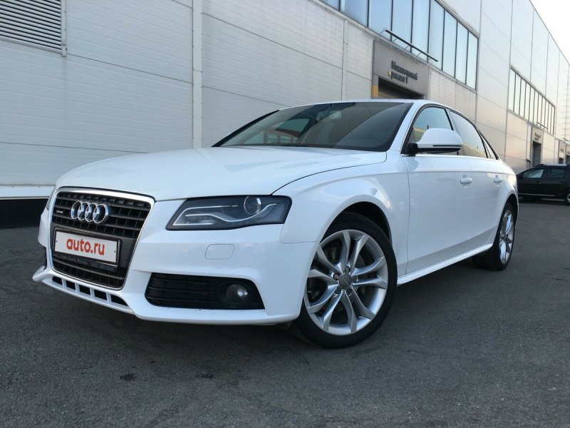 Audi a4 2009 белый