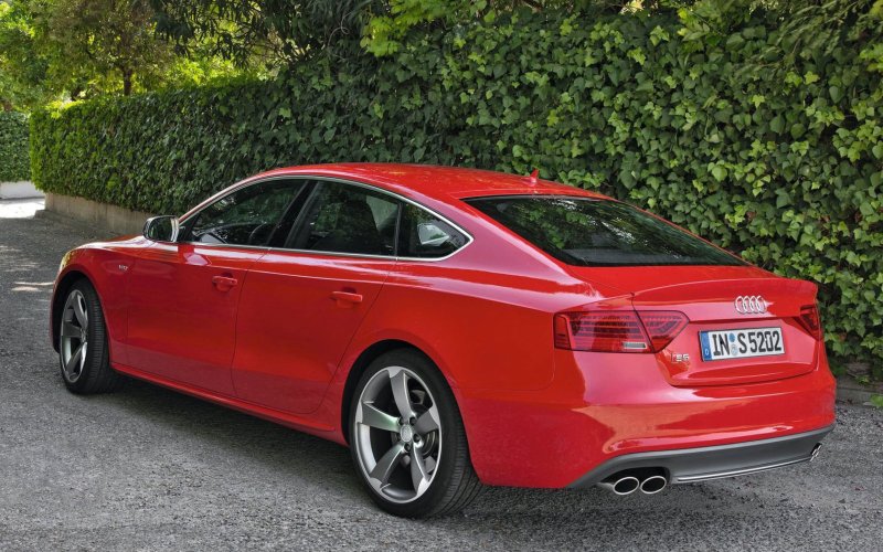 Audi a5 Sportback Red