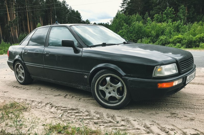 Ауди 80 б4 черная