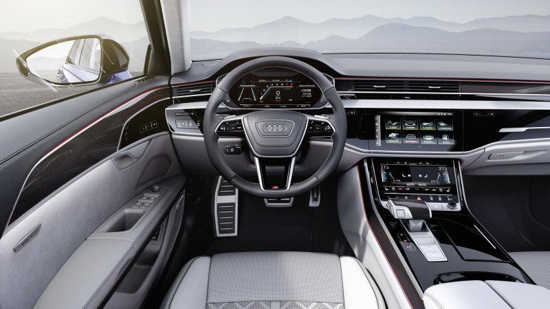 Audi a8 2022 Рестайлинг
