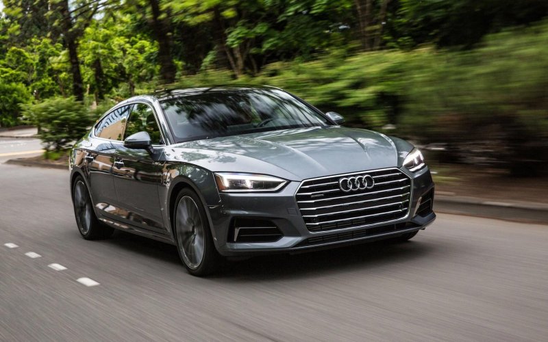 Audi a5 2021 года размер