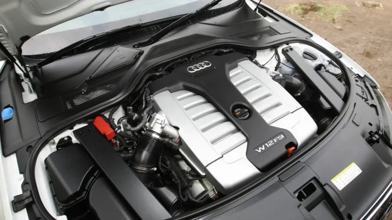 Мотор 6.3 w12 Audi a8
