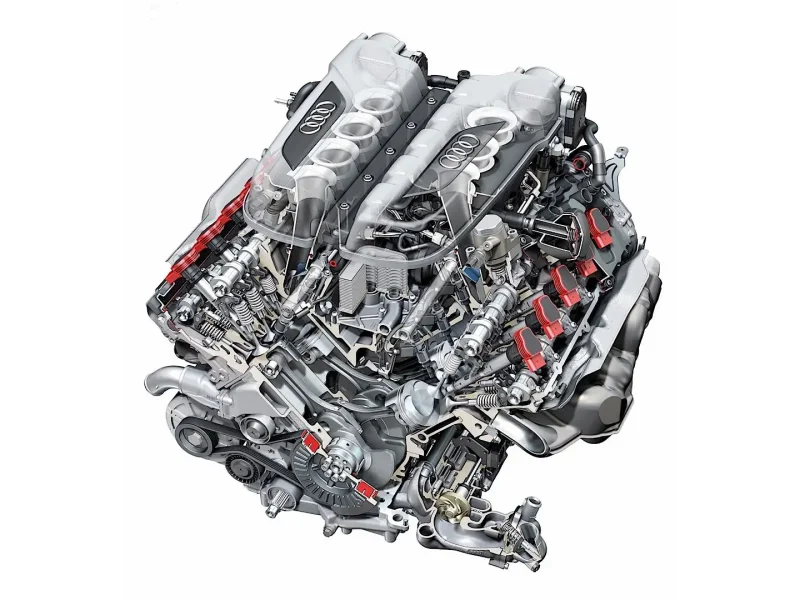 Двигатель Audi r8 v10