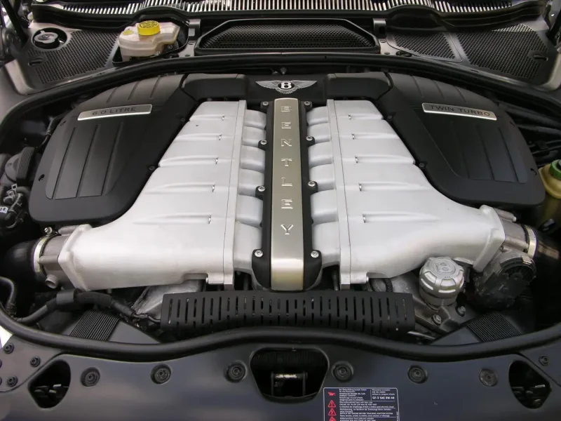 Bentley Continental w12 engine