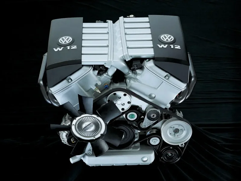 Volkswagen w12 мотор