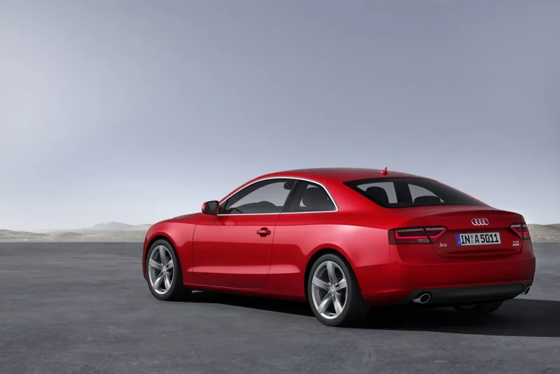 Audi a5 Coupe Red