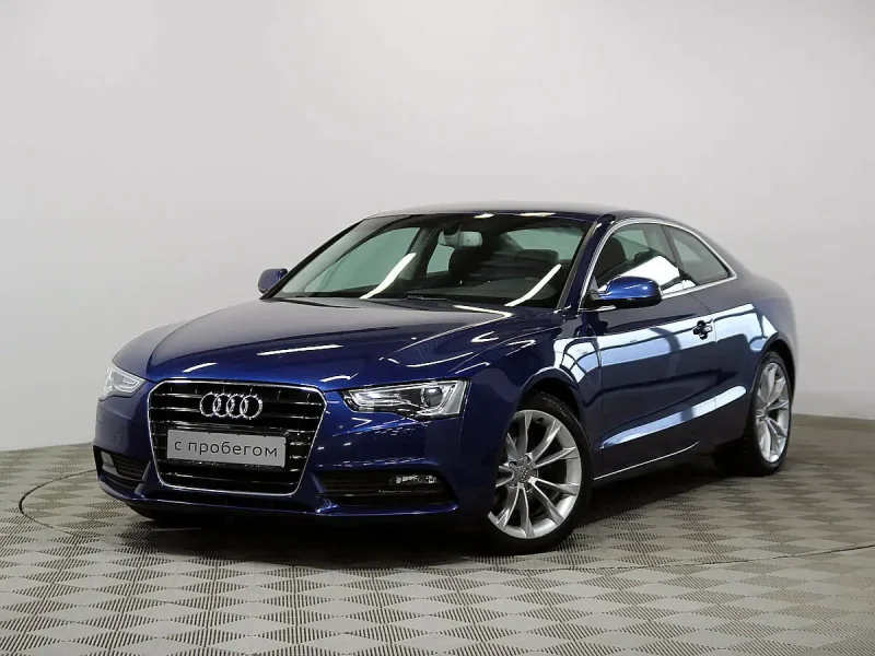 Audi a5 синяя