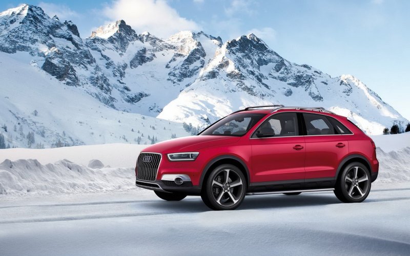 Ауди q3 красная