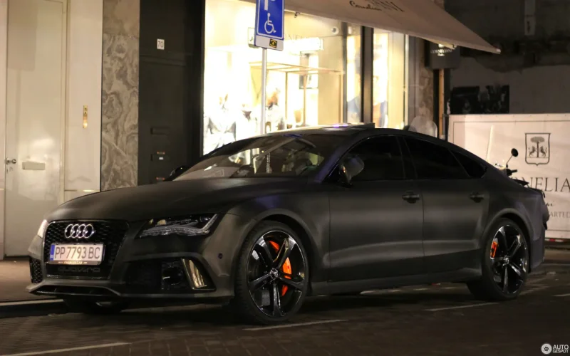 Audi rs7 2017 Black