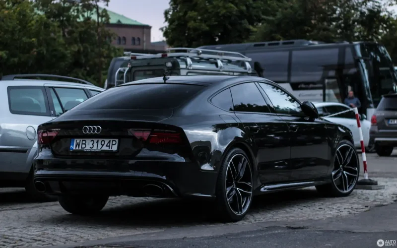 Ауди rs7 Sportback черная