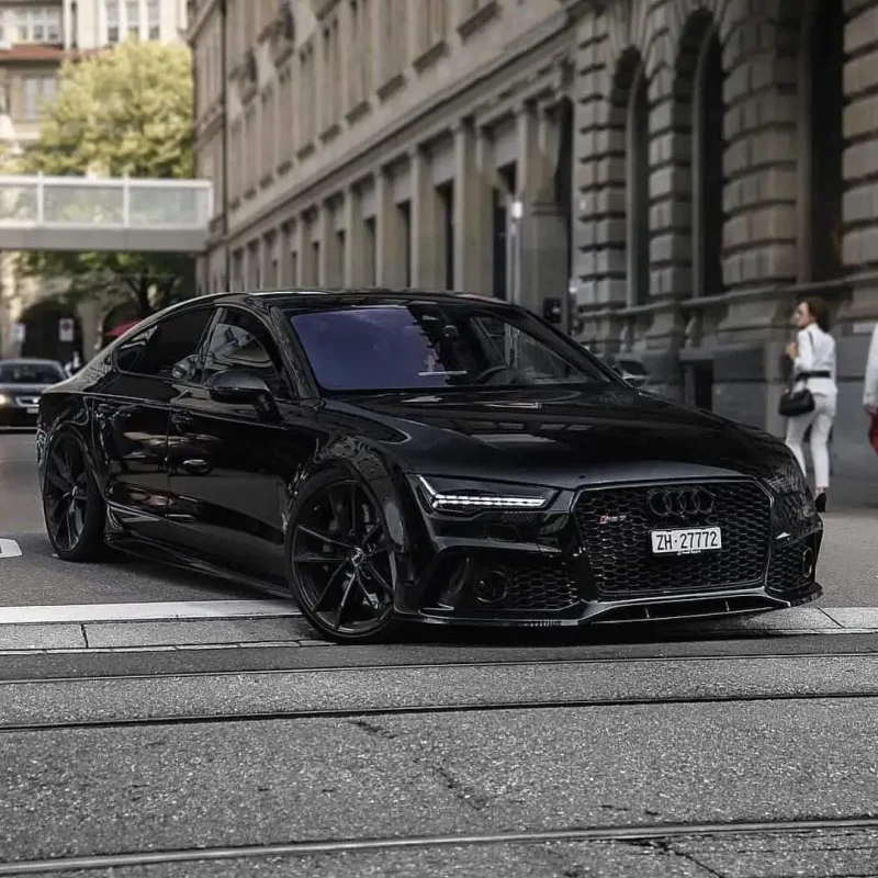 Audi rs7 черная