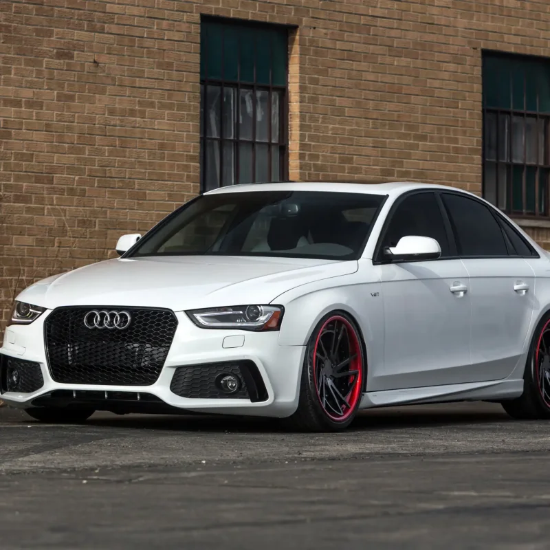 Audi a4 b8 White Tuning