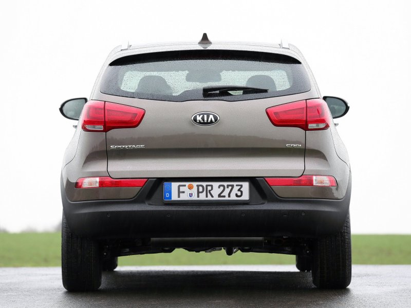 Kia Sportage 2010 сзади