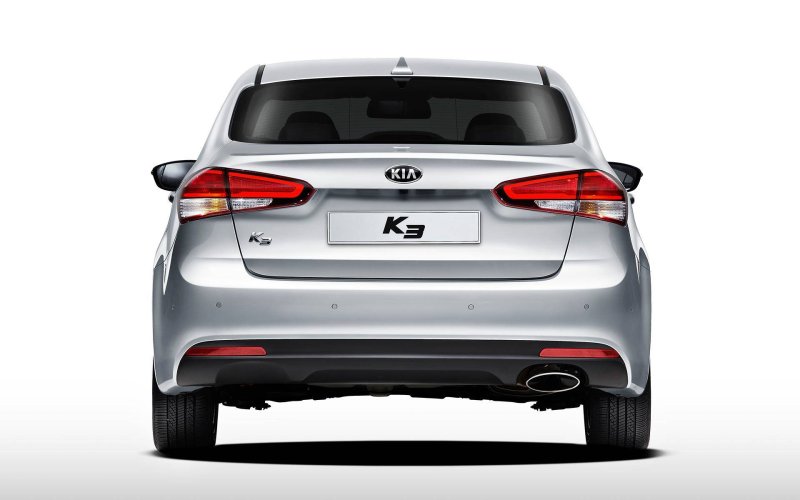 Kia Cerato 2017 сзади