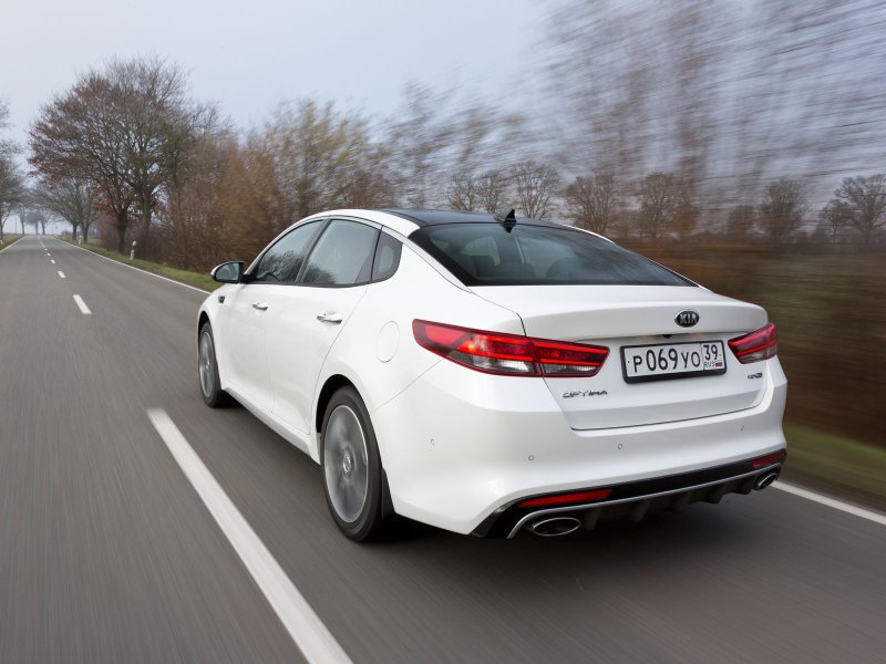 Kia Optima 2018 сзади