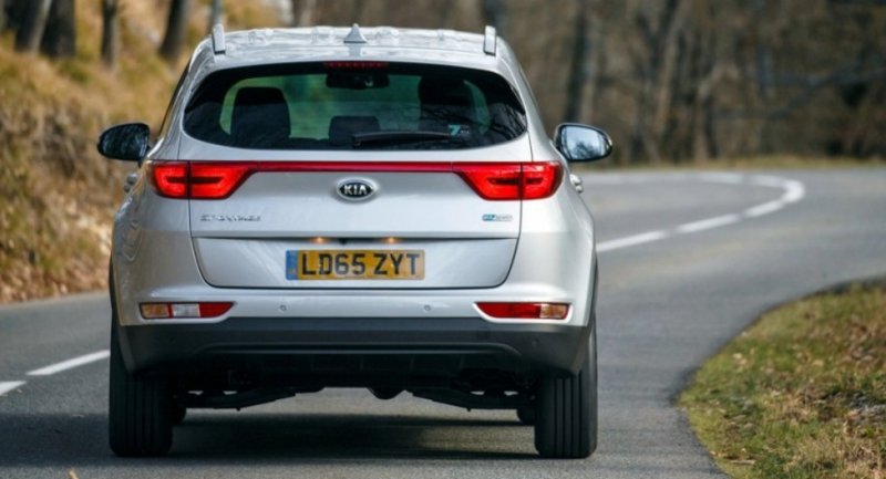 Kia Sportage 4 сзади