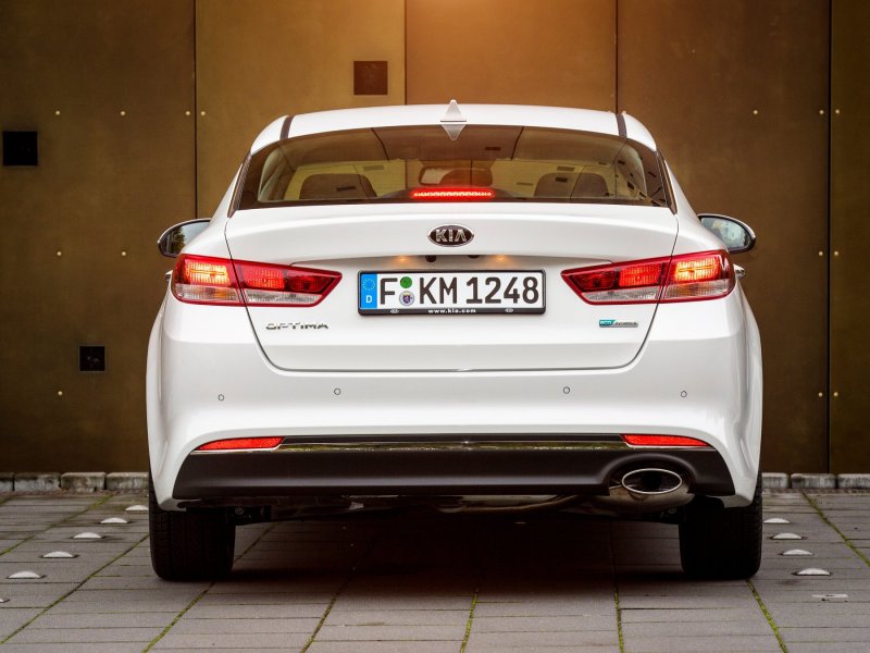 Kia Optima 2015 сзади