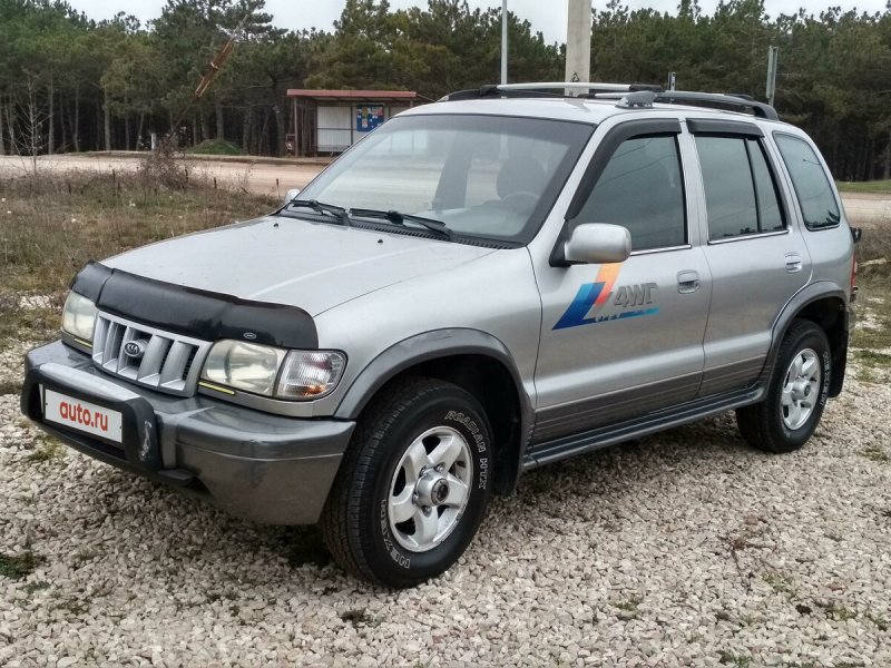 Kia Sportage 2002 сзади
