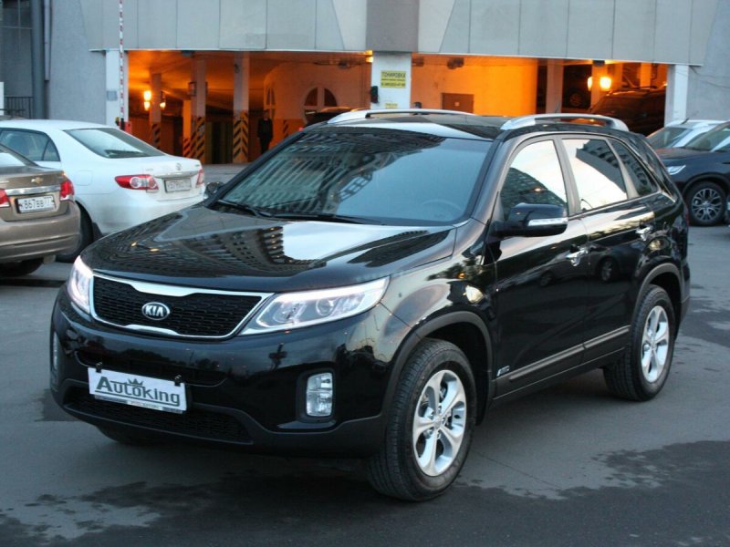 Kia Sorento 2013 черный
