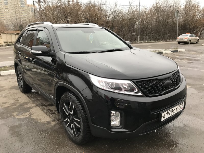 Kia Sorento 2 черный