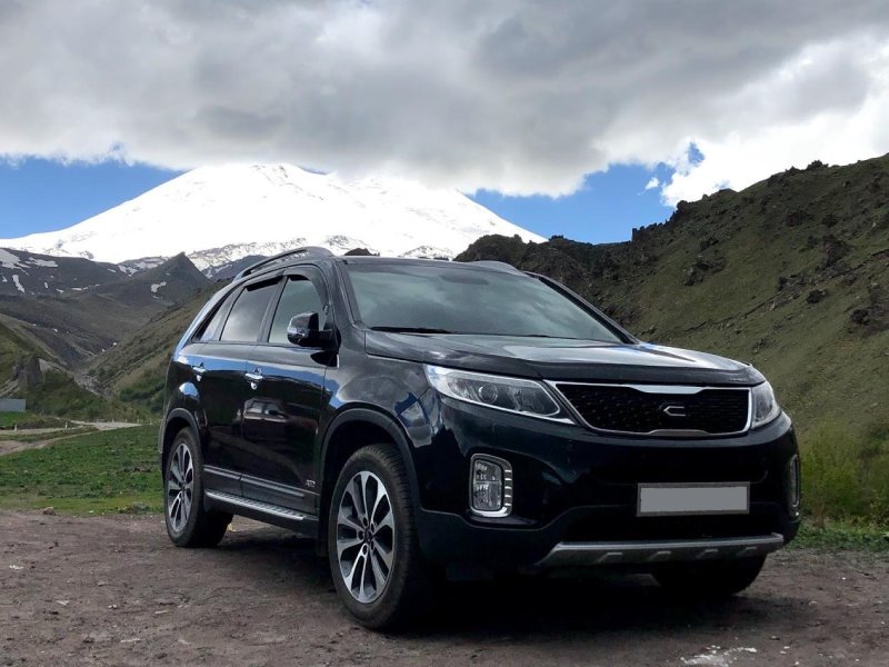 Kia Sorento 4 поколение черный