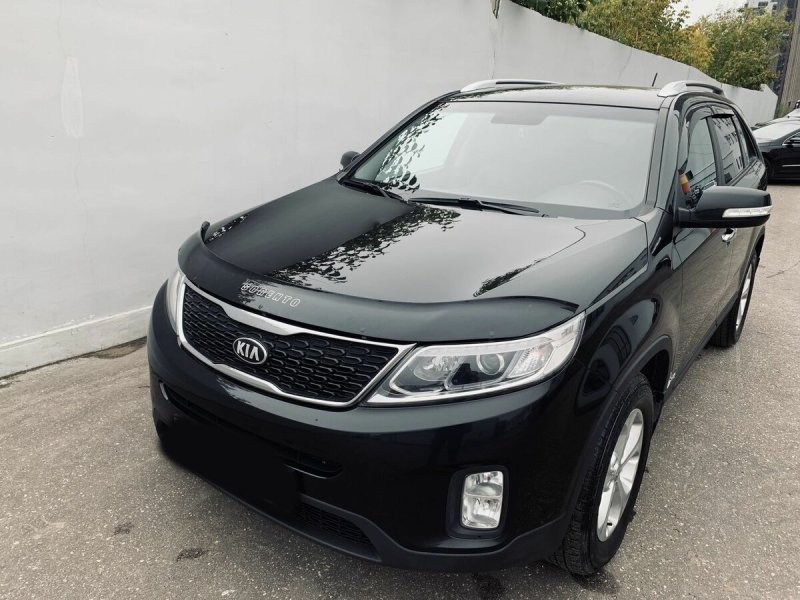Kia Sorento 2 Рестайлинг черный