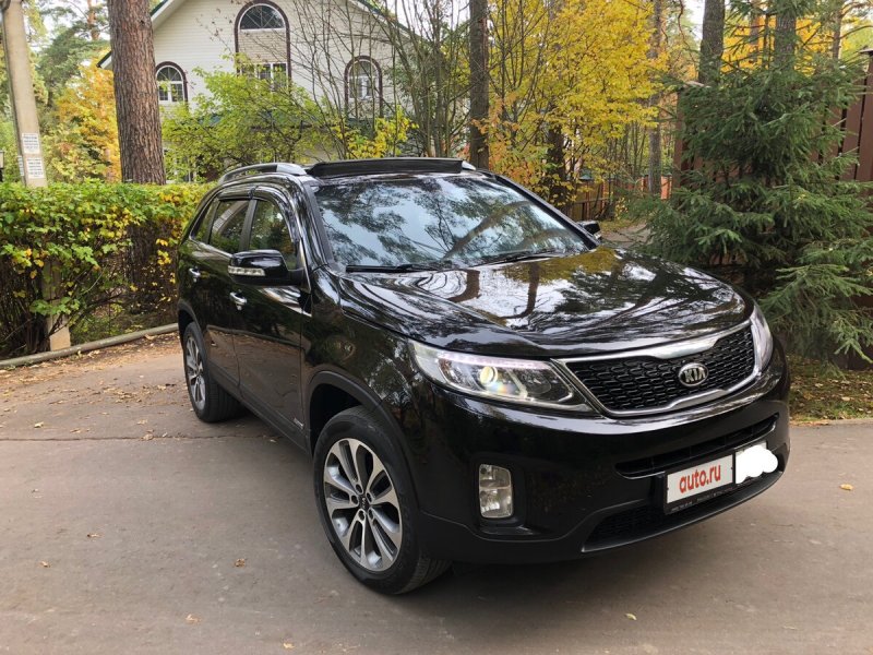 Kia Sorento 2013 черный