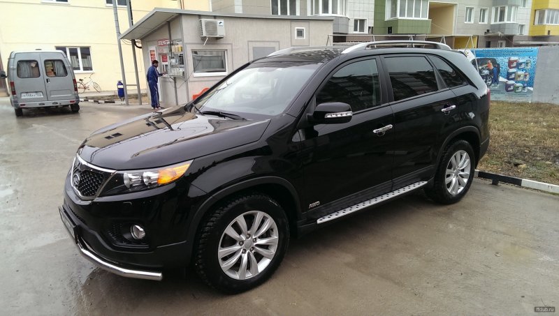 Kia Sorento 2013 черный