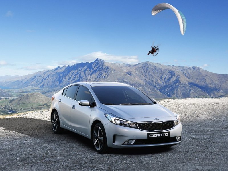 Kia Cerato 2018 белый