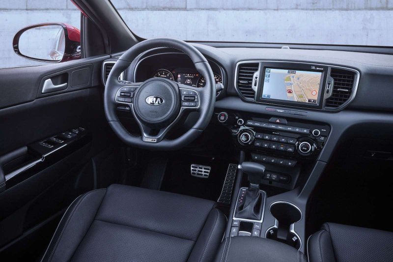 Kia Sportage 2016 gt line салон