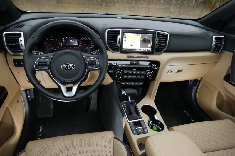 Kia Sportage 2017 салон