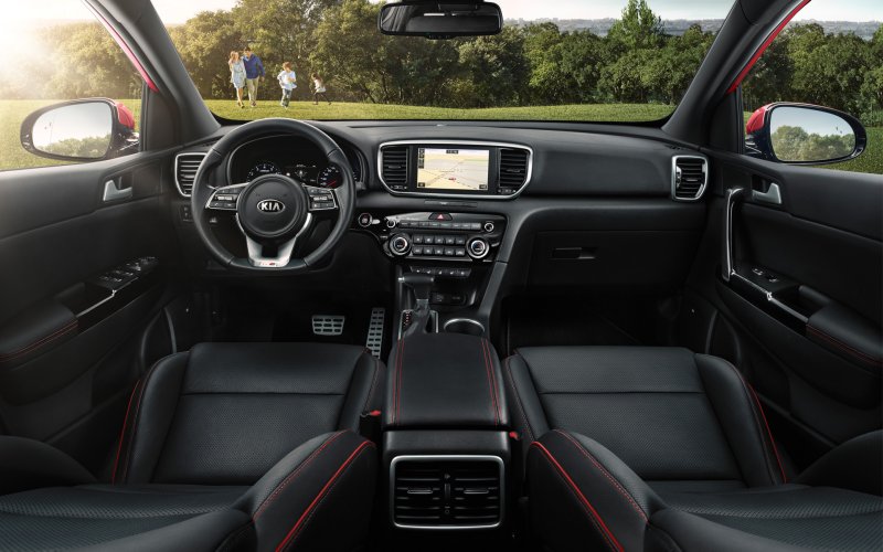 Kia Sportage gt line салон